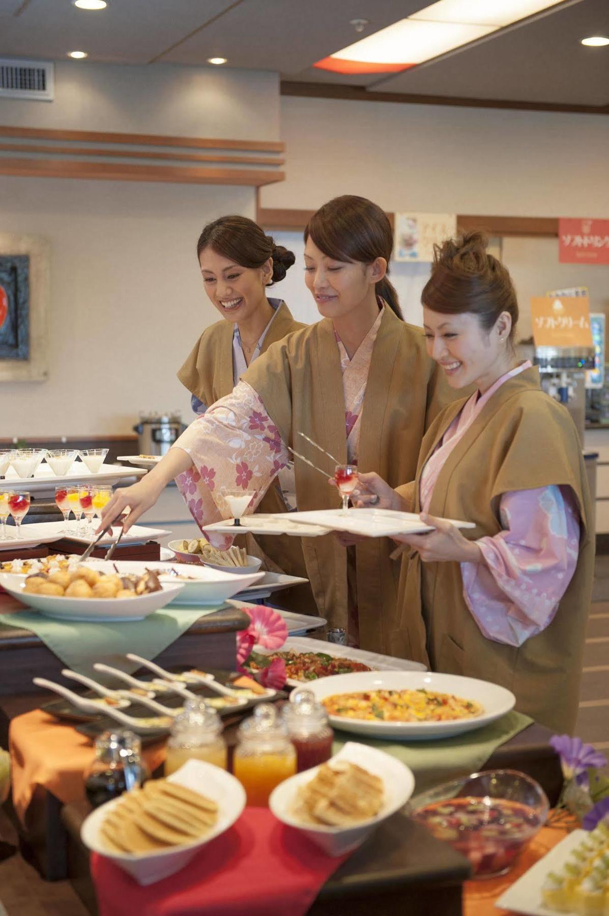Ooedo Onsen Monogatari Enakyo Hotell Exteriör bild